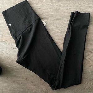 Lululemon Align Ribbed HR 28” Black